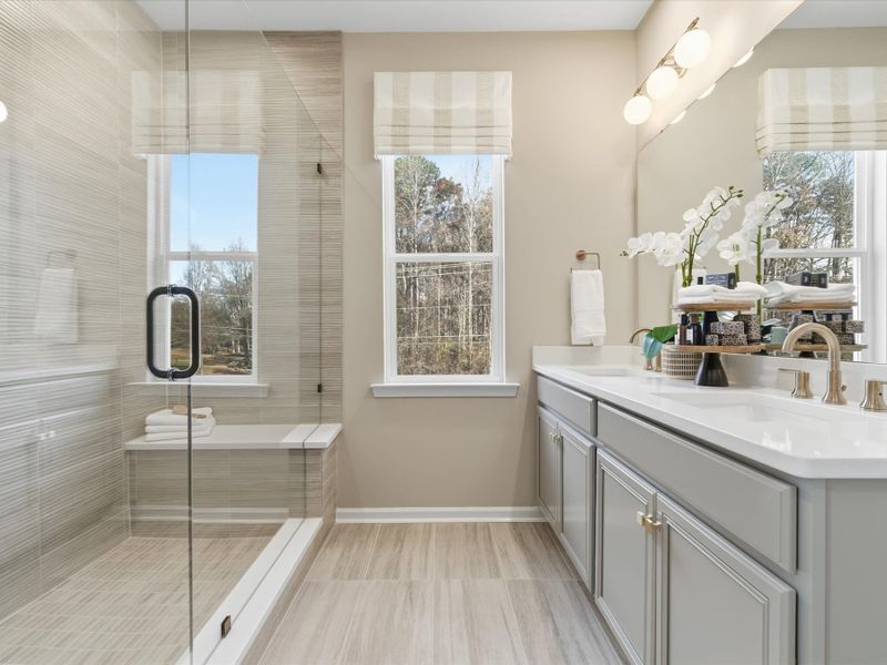 Representative furnished interior of a home built from the Fisher by Tri Pointe Homes in Ellis Townes, Charlotte (Image 18). Representative furnished interior of a home built from the Fisher by Tri Pointe Homes in Ellis Townes, Charlotte (Image 18).