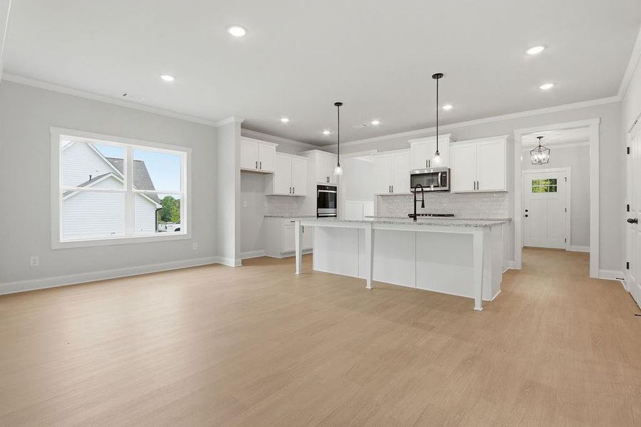 Furnished interior view inside a new home in , Covington (Image 8).