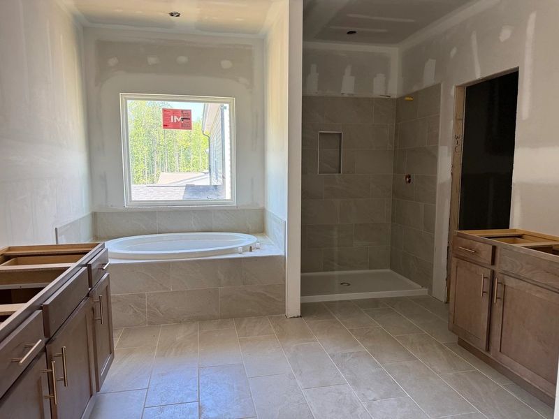 In-progress construction of a new home in The Point, Rolesville, NC (Image 19).