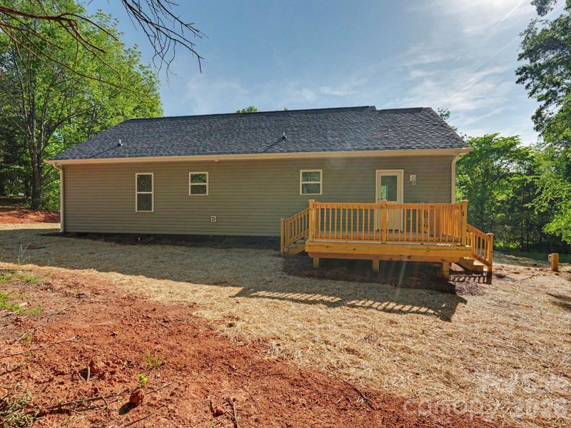 Exterior details and patio area of a home in , Mooresville (Image 17).