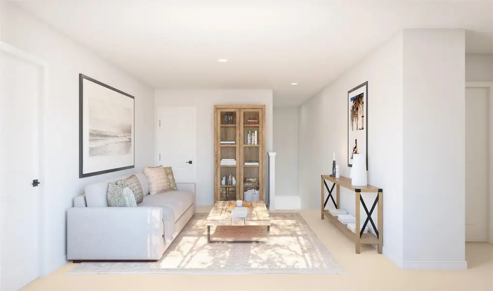 Flexible loft (*Artist rendering used for illustration purposes only.) Flexible loft (*Artist rendering used for illustration purposes only.)