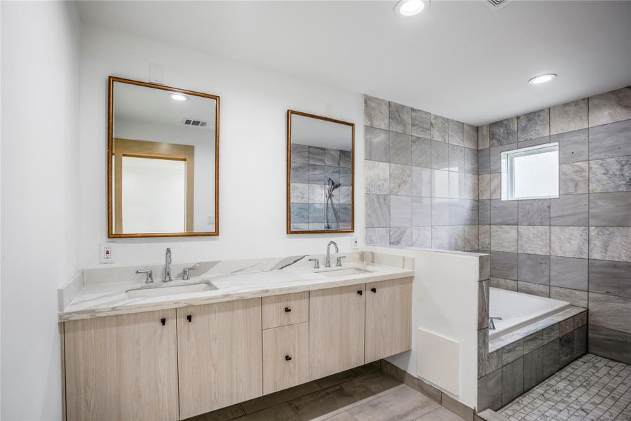 Furnished interior view inside a new home in , Houston (Image 3). Furnished interior view inside a new home in , Houston (Image 3).