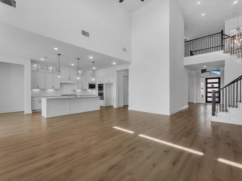 Spacious, unfurnished interior of a new home in Harvest Green, Richmond (Image 23). Spacious, unfurnished interior of a new home in Harvest Green, Richmond (Image 23).