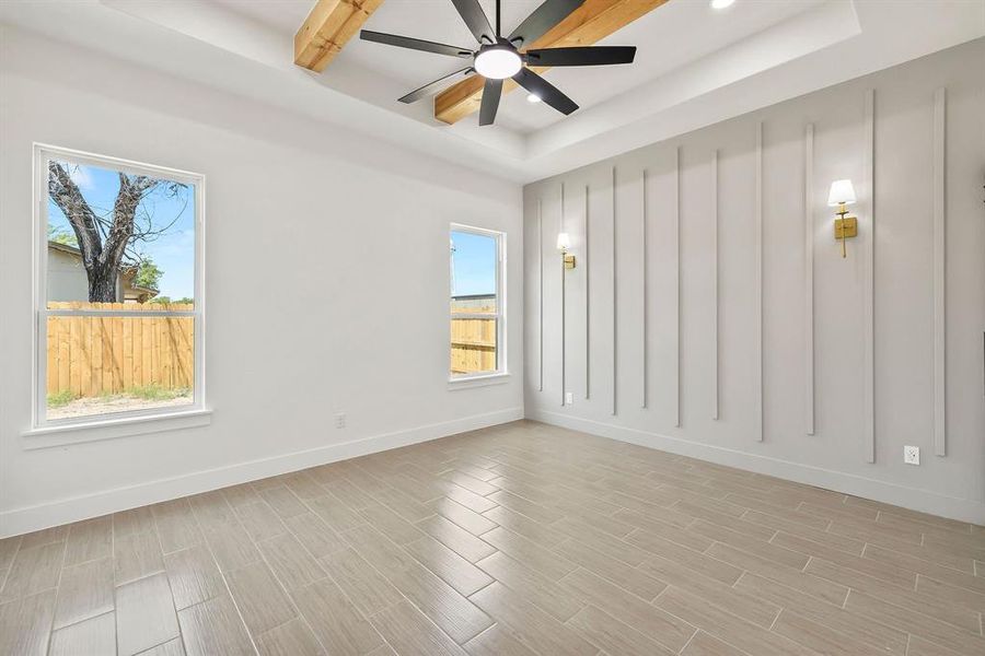 Spacious, unfurnished interior of a new home in , Sansom Park (Image 24).