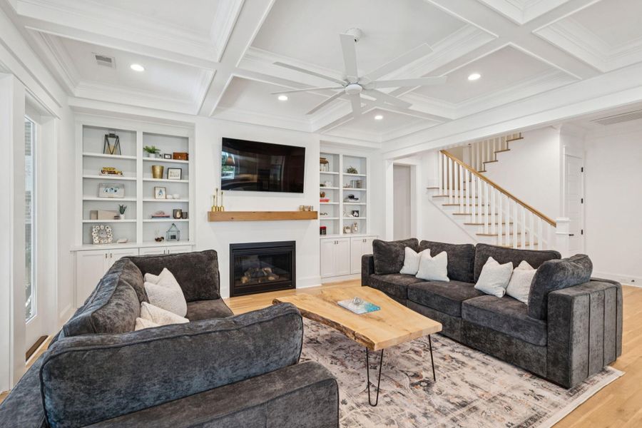 Furnished interior view inside a new home in , Mount Pleasant (Image 83).