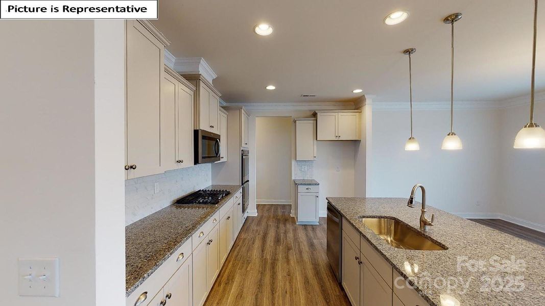 Furnished interior view inside a new home in Sylvan Creek, Denver (Image 4).