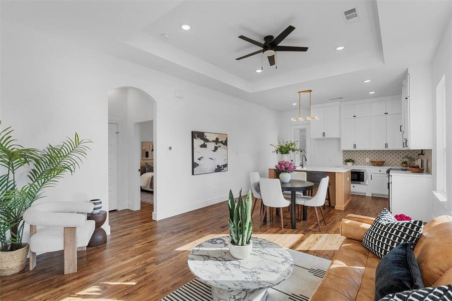 Furnished interior view inside a new home in , Hillsboro (Image 13).