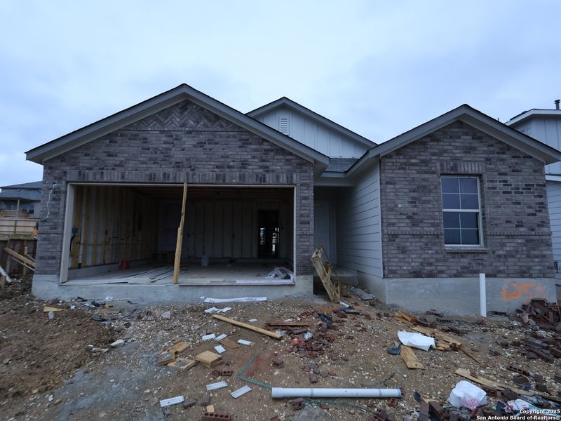 In-progress construction of a new home in Mesquite Ridge, San Antonio, TX (Image 28).