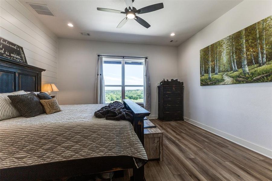 All Bedrooms have over sized windows and extensive views of teh All Bedrooms have over sized windows and extensive views of teh