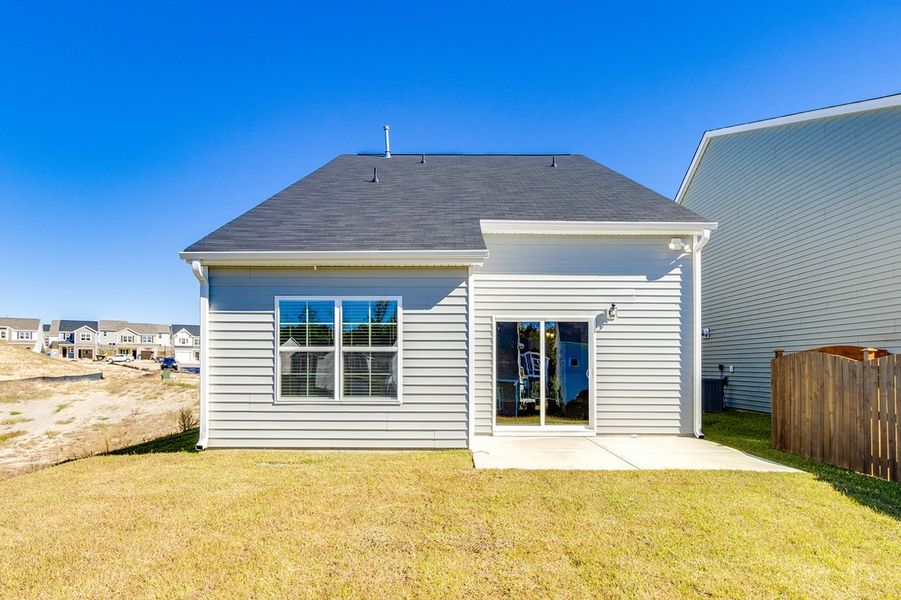 Exterior details and patio area of a home in The Falls, Blythewood (Image 21).