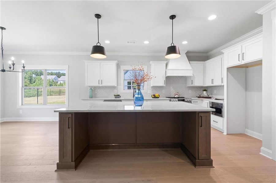 Furnished interior view inside a new home in , Greensboro (Image 13).