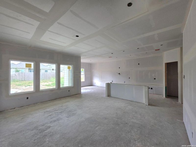 In-progress construction of a new home in Cordova Trails, Seguin, TX (Image 9).