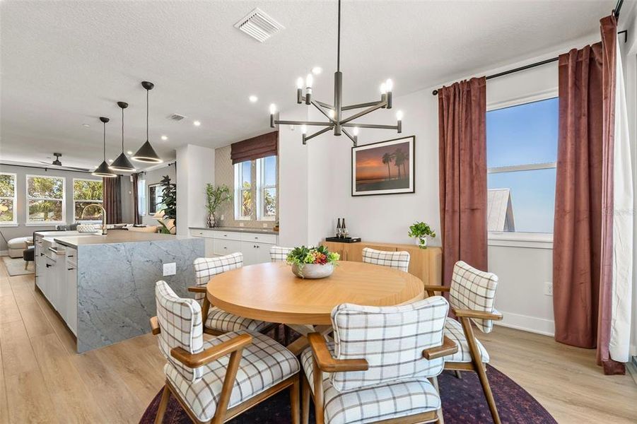 Furnished interior view inside a new home in EvenTide, New Smyrna Beach (Image 13).