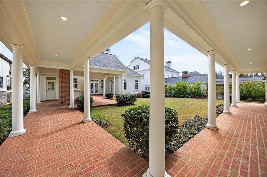 Exterior details and patio area of a home in , Smyrna (Image 26).