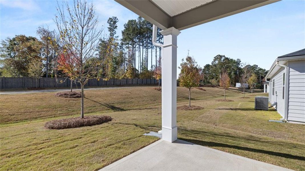 Exterior details and patio area of a home in Jackson Landing, Jefferson (Image 27).