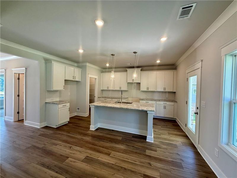 Furnished interior view inside a new home in Fowler Farms, Auburn (Image 7).