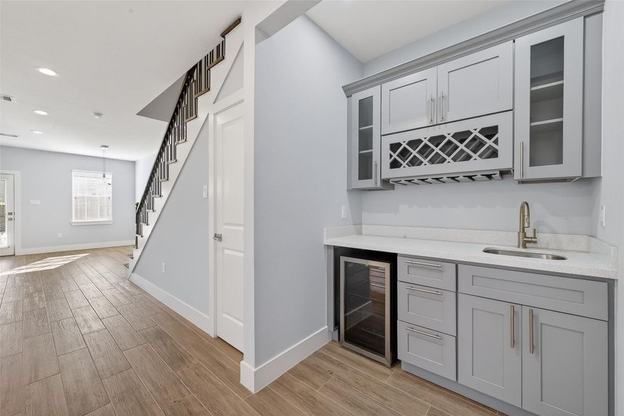 Furnished interior view inside a new home in , Houston (Image 10).