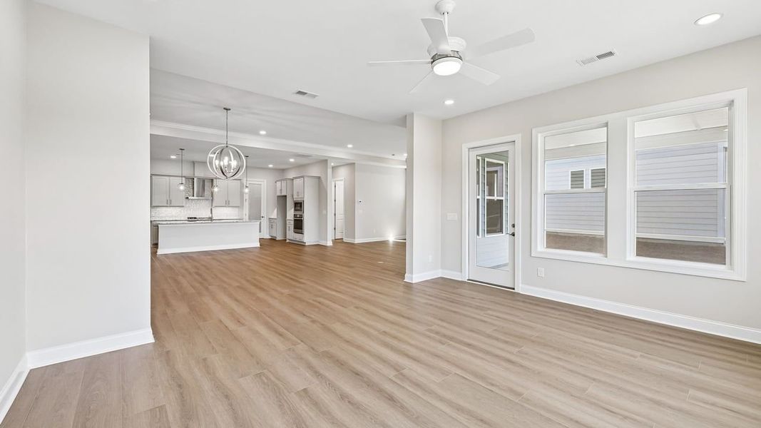 Great Room & Kitchen