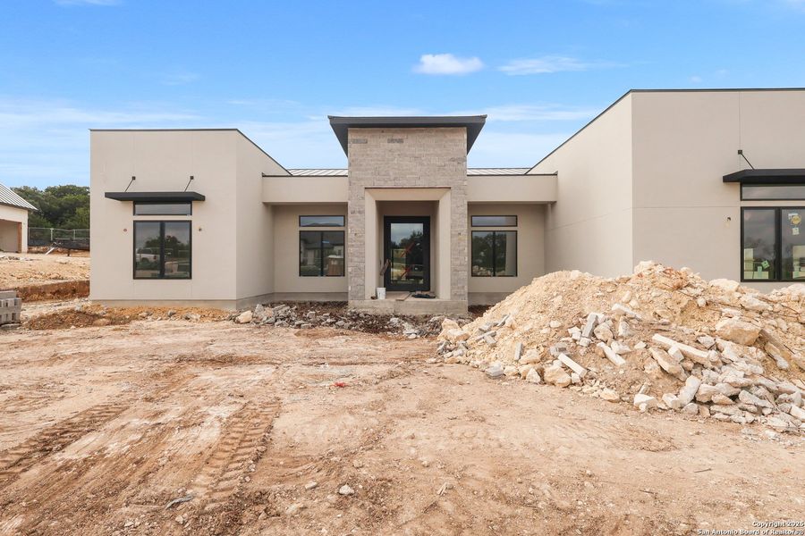 In-progress construction of a new home in , San Antonio, TX (Image 19).