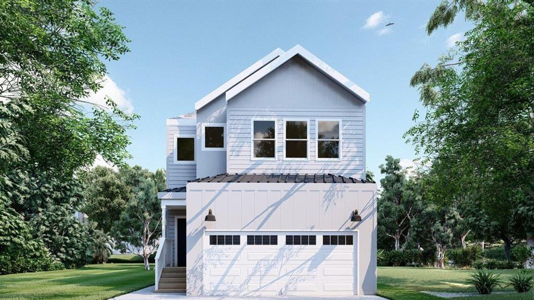 Welcome to an exquisite new construction home, meticulously designed for modern luxury. This two-story, 3-bedroom gem is ideally located just moments from Downtown, offering the perfect blend of convenience and style.(This is a rendering, the completion of this home will be January 2025).