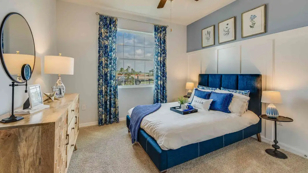 Furnished interior view inside a new home in Briarwood, Alachua (Image 12).