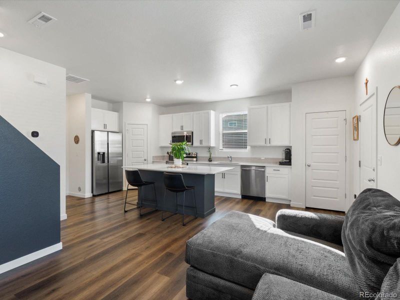 Furnished interior view inside a new home in , Fort Lupton (Image 3).