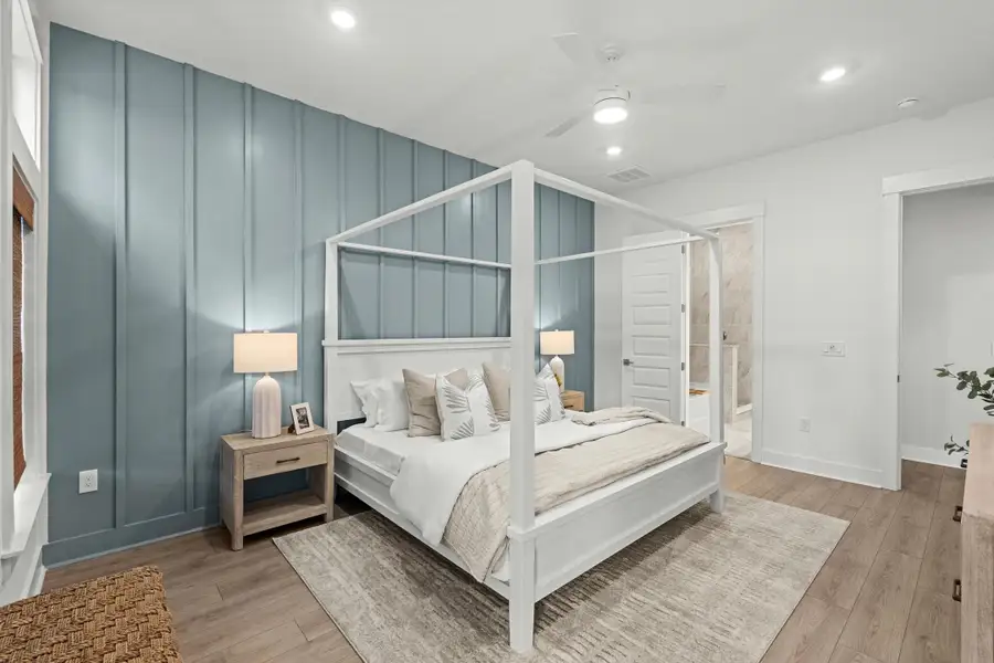 Furnished interior view inside a new home in Long Bay Golf Club, Longs (Image 14).