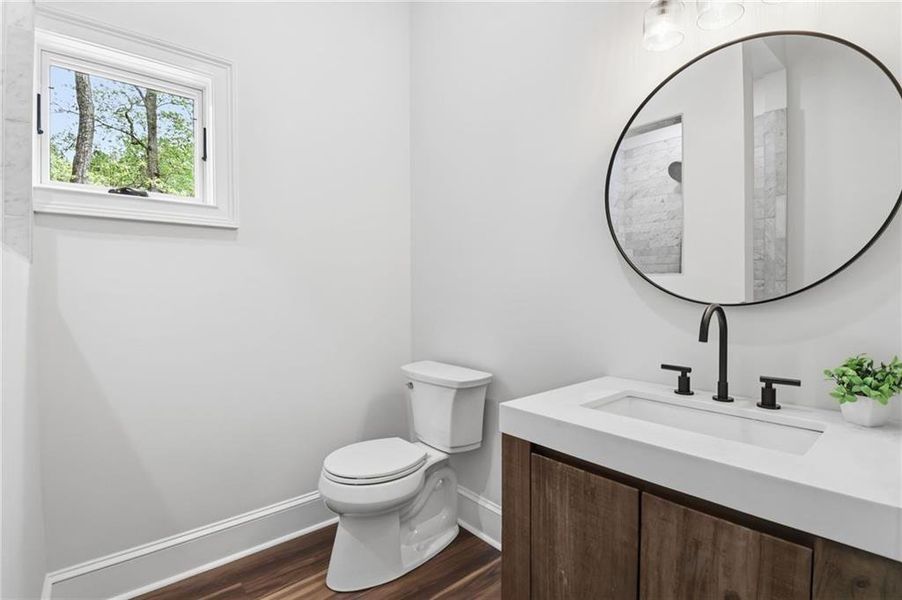 Furnished interior view inside a new home in , Acworth (Image 56).