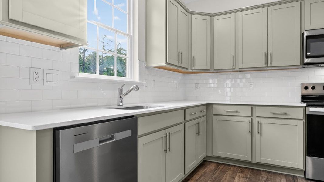 Furnished interior view inside a new home in Olive Branch, Wilson's Mills (Image 9).