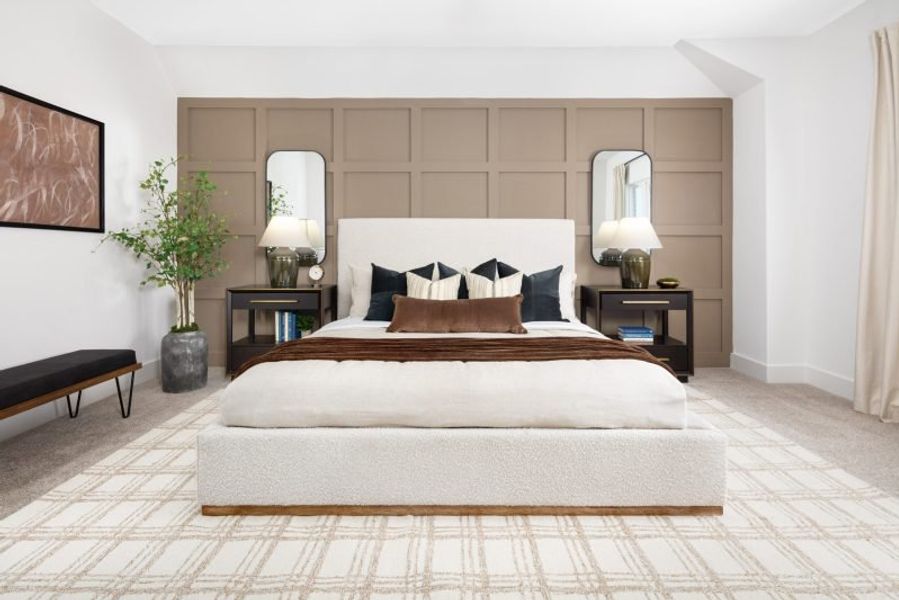 Furnished interior view inside a new home in Solterra Texas, Mesquite (Image 13).