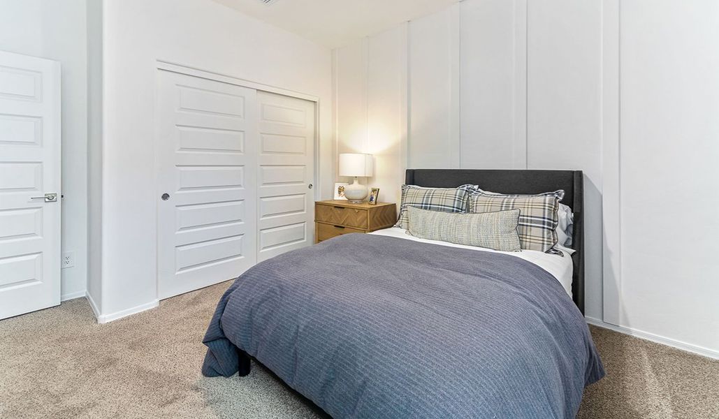 Furnished interior view inside a new home in Saguaro Bloom, Marana (Image 25). Furnished interior view inside a new home in Saguaro Bloom, Marana (Image 25).