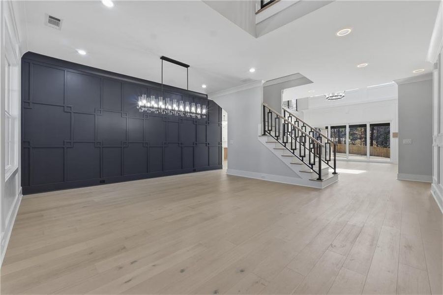Spacious, unfurnished interior of a new home in , Lawrenceville (Image 30).