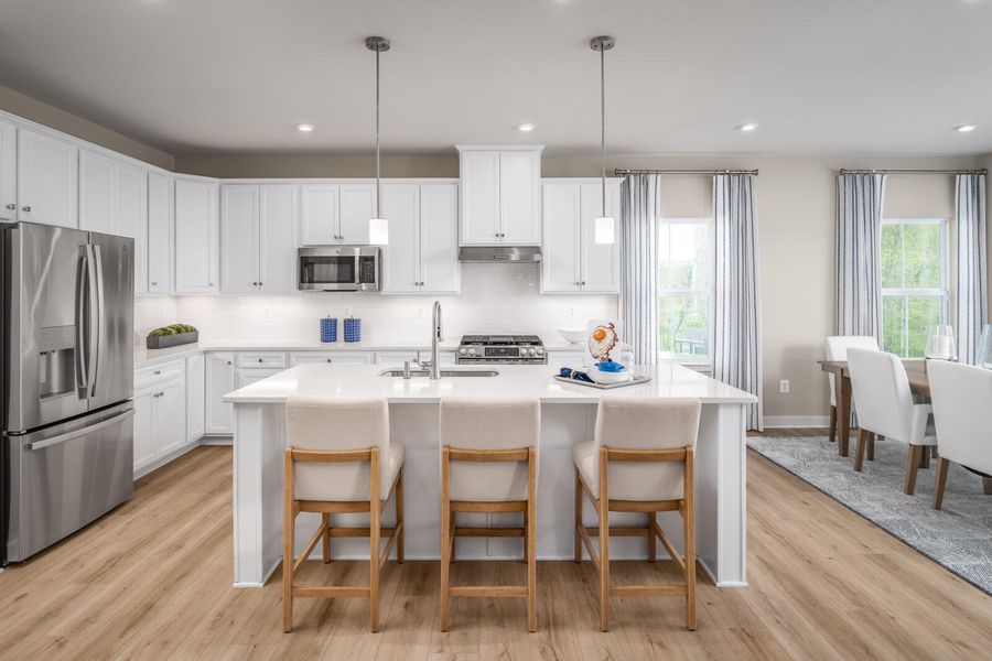 Furnished interior view inside a new home in Pine Ridge Estates, Ridgeville (Image 7).