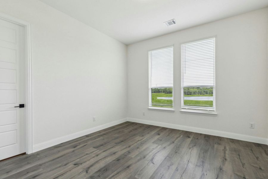 Representative unfurnished interior of a home built from the Harris by Kindred Homes in Berkshire Estates, Mesquite (Image 24).