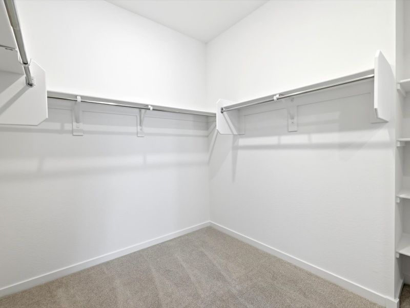 Spacious, unfurnished interior of a new home in Mountain View Estates Reserve Series, Buckeye (Image 14). Spacious, unfurnished interior of a new home in Mountain View Estates Reserve Series, Buckeye (Image 14).