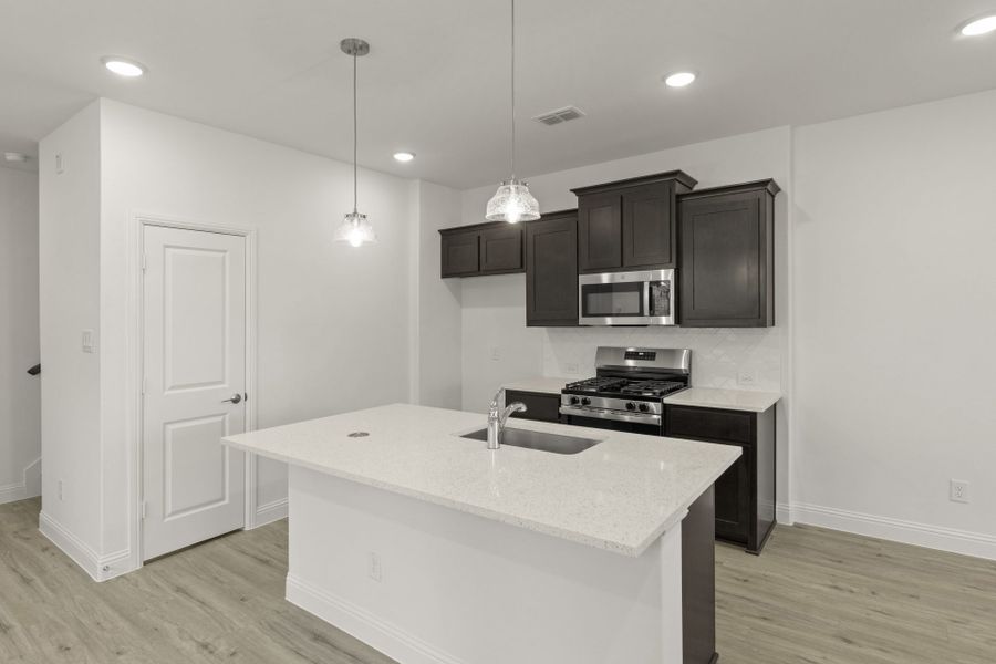 Furnished interior view inside a new home in Town Park, Princeton (Image 5).