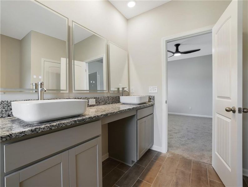 Furnished interior view inside a new home in Conner Springs, Social Circle (Image 11).
