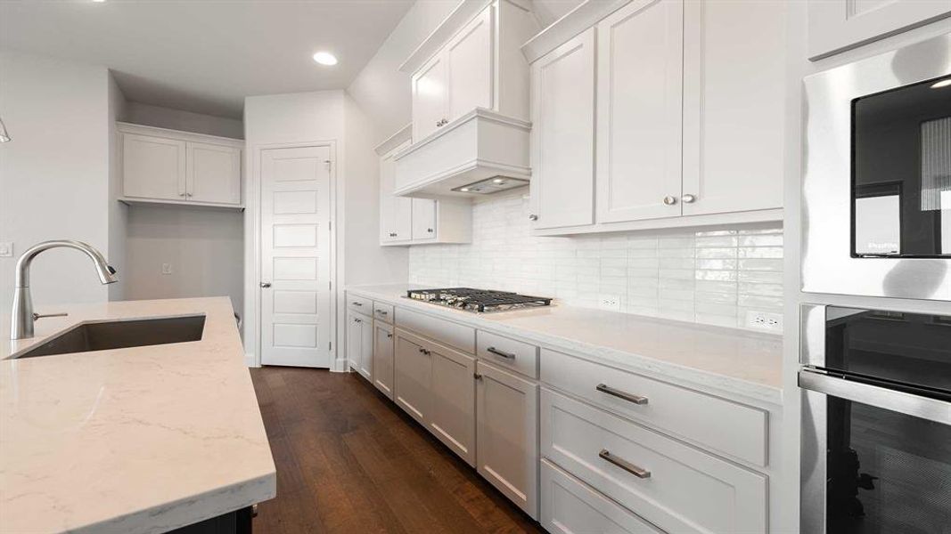 Furnished interior view inside a new home in The Heights At Uptown Celina 45', Celina (Image 4).