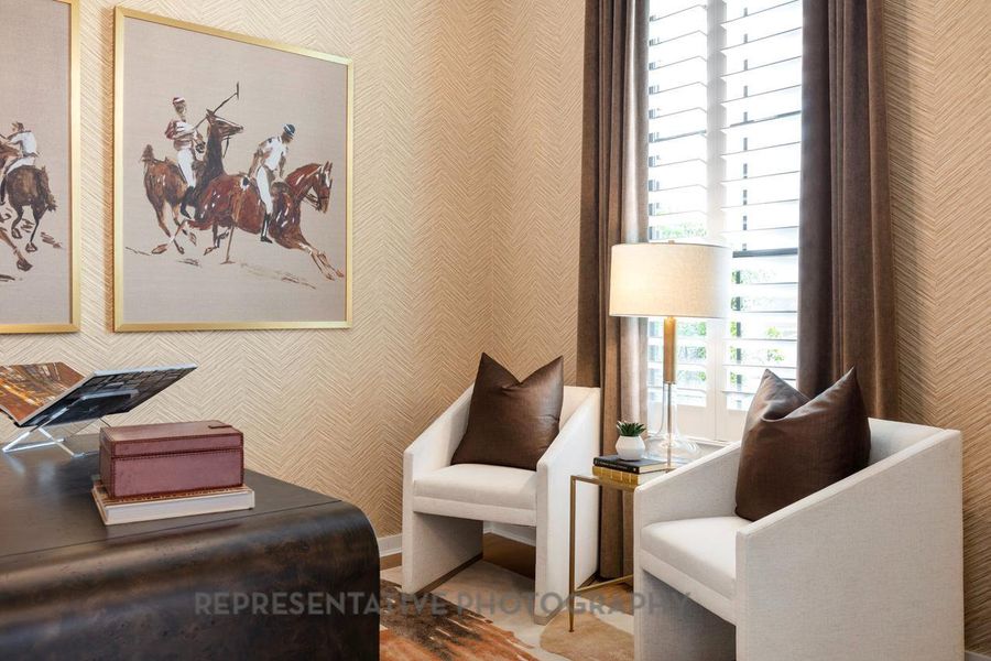 Furnished interior view inside a new home in Parten, Austin (Image 10). Furnished interior view inside a new home in Parten, Austin (Image 10).