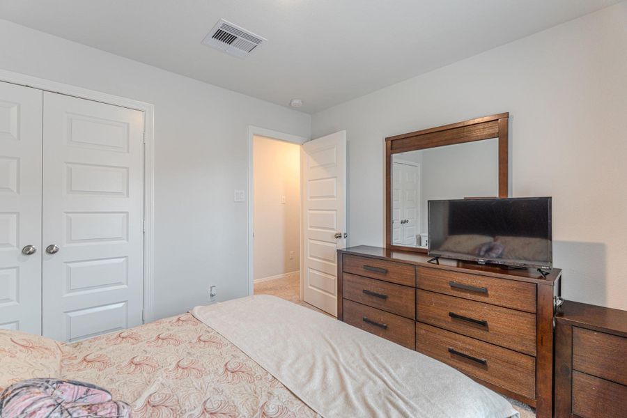 Furnished interior view inside a new home in Lonestar Collection at Aurora, Katy (Image 31). Furnished interior view inside a new home in Lonestar Collection at Aurora, Katy (Image 31).