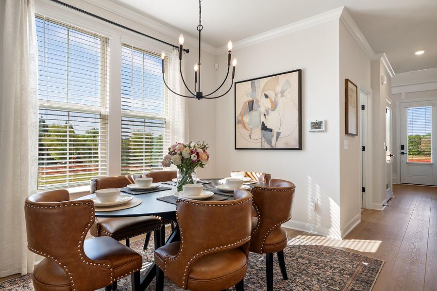Furnished interior view inside a new home in , Summerville (Image 7).