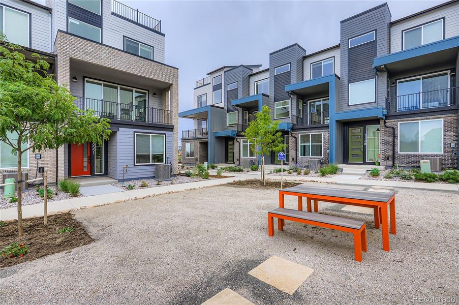 Front exterior of a new home in , Broomfield, CO, highlighting curb appeal (Image 15).