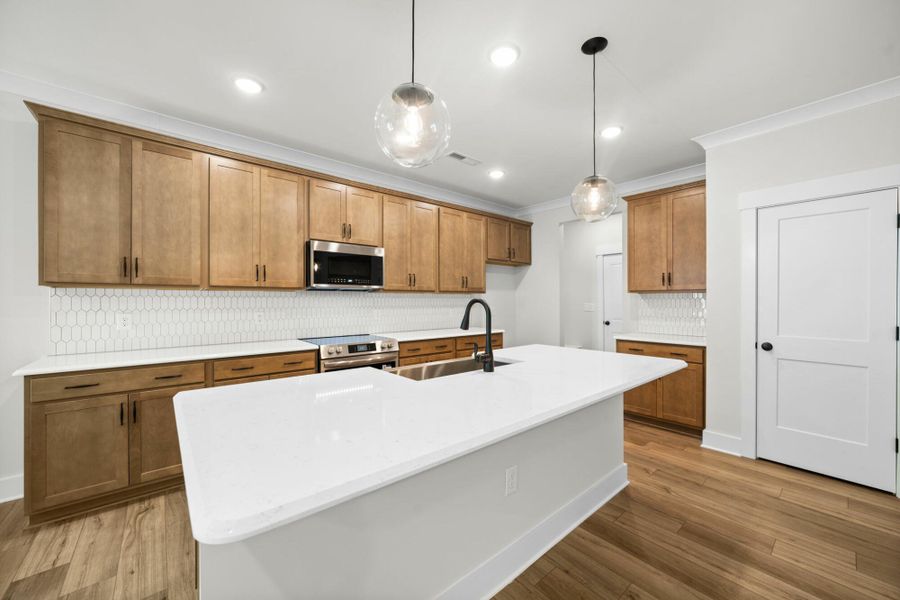 Furnished interior view inside a new home in Harbor Crossing, Greensboro (Image 8).