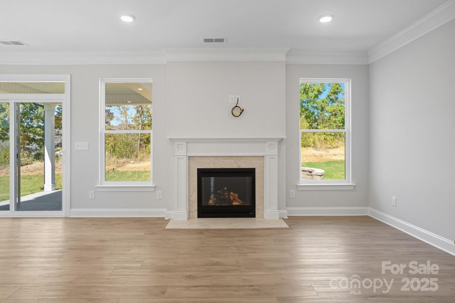 Spacious, unfurnished interior of a new home in Heritage - 55+ Community, Indian Trail (Image 13).