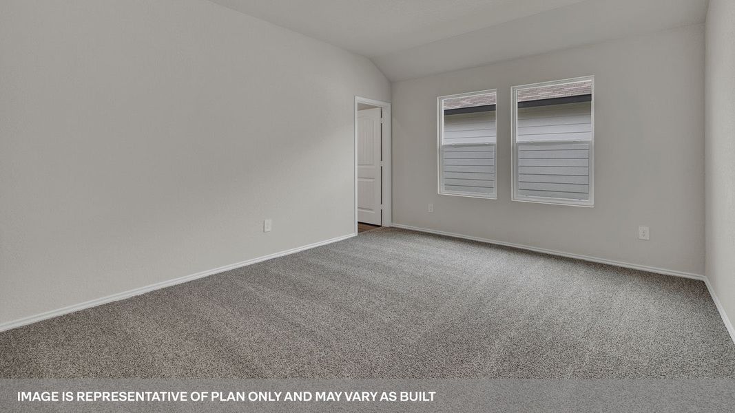 Representative unfurnished interior of a home built from the The Ashburn by D.R. Horton in Swenson Heights, Seguin (Image 17). Representative unfurnished interior of a home built from the The Ashburn by D.R. Horton in Swenson Heights, Seguin (Image 17).