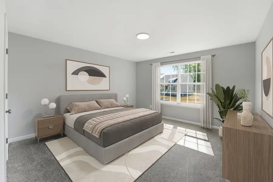 Furnished interior view inside a new home in Bell Meadows, Winnabow (Image 27).