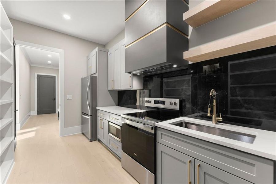 Furnished interior view inside a new home in , Hoschton (Image 11).