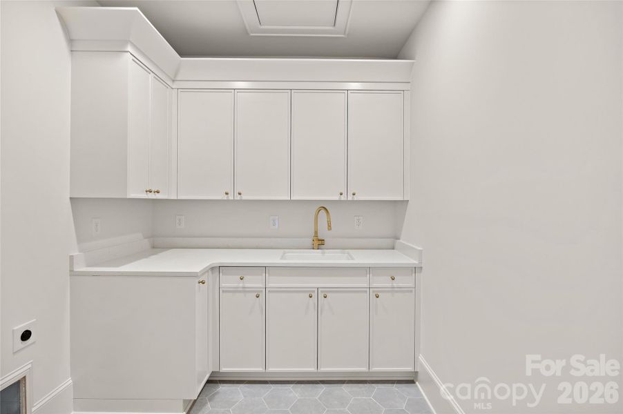 Furnished interior view inside a new home in , Charlotte (Image 37).