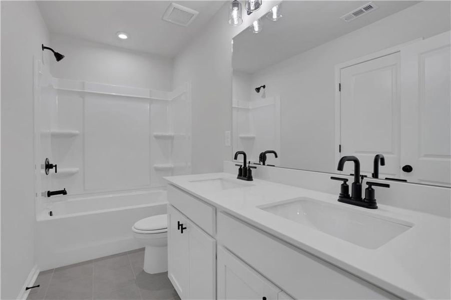 Furnished interior view inside a new home in Easton Walk, Lawrenceville (Image 30).
