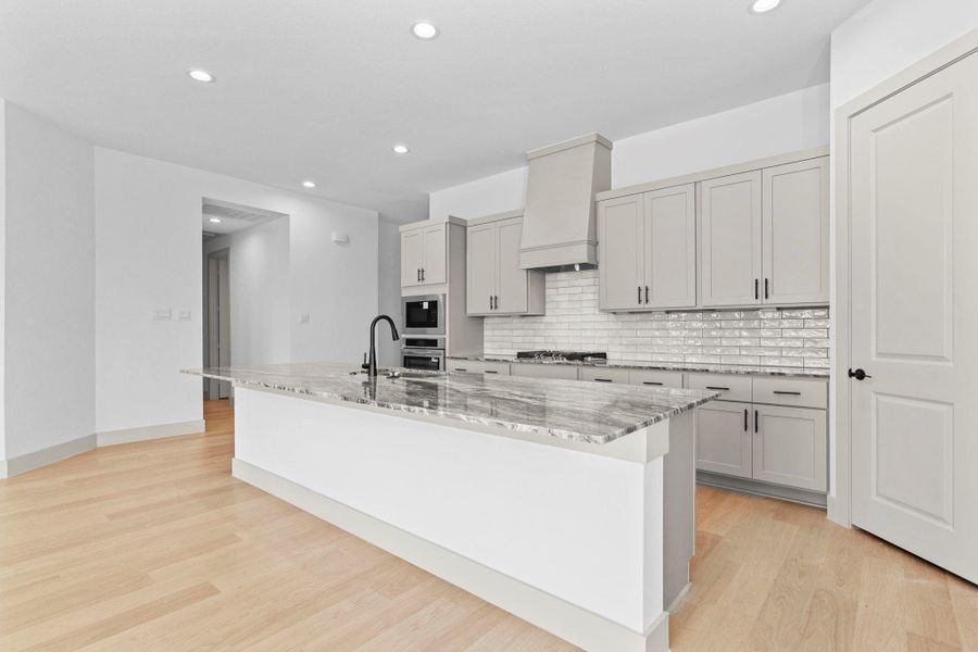 Furnished interior view inside a new home in Westland Ranch 60' Homesites, League City (Image 7).